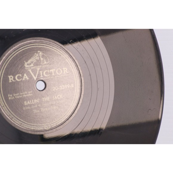 The Three Suns, Hurry! / Ballin' The Jack 1949 10" 78 rpm Shellac Record 20-3399 - Picture 14 of 16